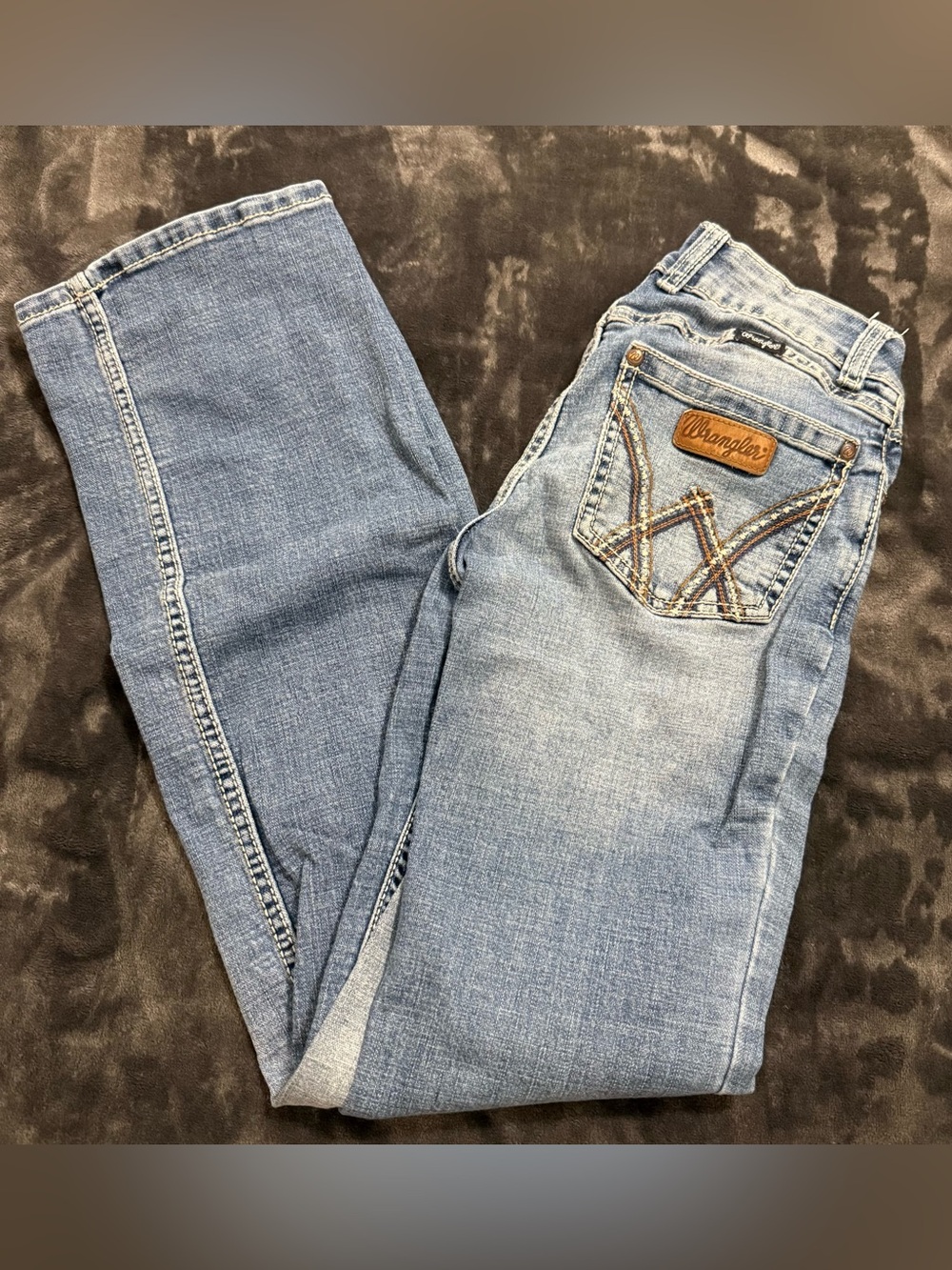 Wrangler Women's Light Wash Bootcut Jeans